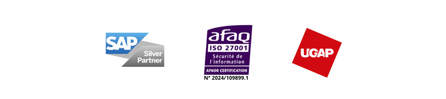 Sap silver partner Iso 27001 Ugap